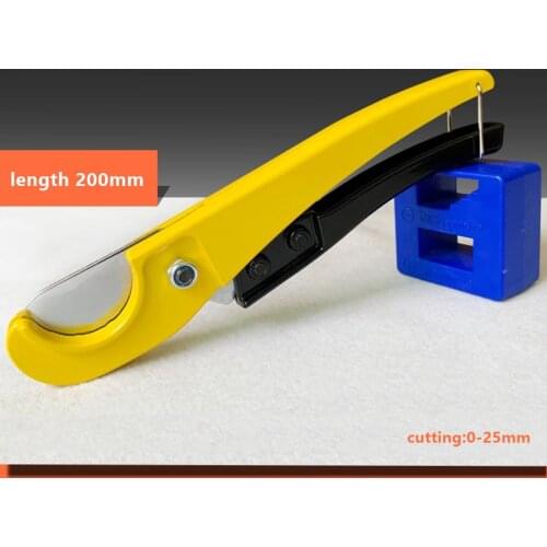 High quality PVC Pipe Cutter 25mm Aluminum Alloy Scissors Tube Cutter PVC/PU/PP/PE Hose Cutting Hand Tools