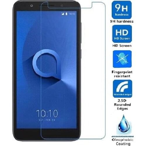 Tempered Glass For Alcate 3 2018 Glass 9H 2.5D Protective Film Explosion-proof Clear LCD Screen Protector Phone Cover
