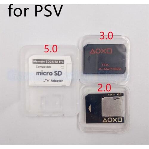 1piece For PSV 1000 2000 2.0 3.0 5.0 SD2VITA Micro SD Card Transfer Adapter Reader for PSV1000 PSV2000 Memory Card Accessories