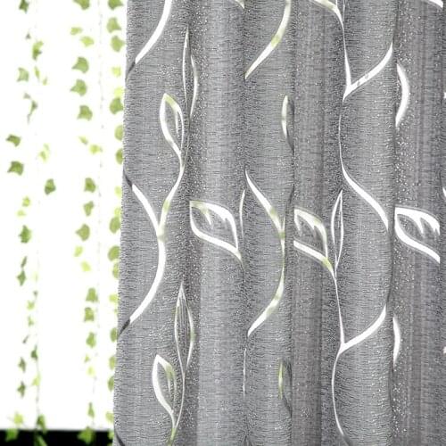1pc Window Floral Tulle Curtain Polyester Door Window Curtain Drape Panel Sheer Valance Divider Balcony 100 x 200cm Mayitr