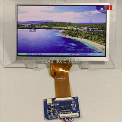 7inch LVDS lcd panel AT070TN92 800*480+LVDS-TTL Tcon board=7inch lcd panel with LVDS interface