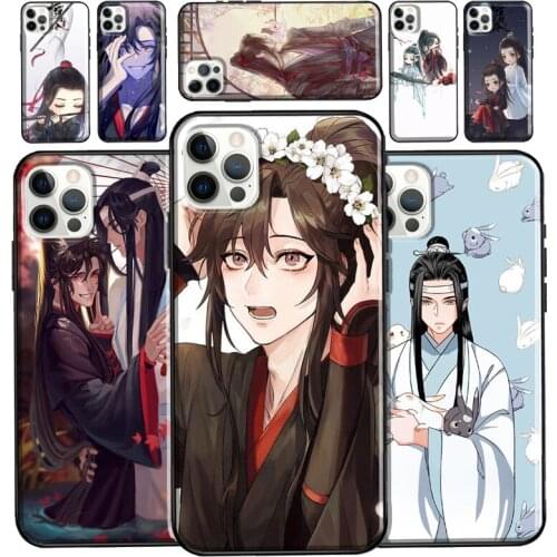 Cute Mo dao Zu shi Case For iPhone 12 Pro Max XS X XR Full Cover For iPhone 11 Pro Max 7 8 Plus 6S SE 2020