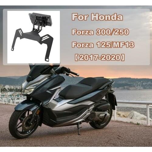For Honda Forza 300 250 Forza 125 MF13 2017-2020 Motorcycle Accessories Phone Holder Stand Holder GPS Navigator Plate Bracket