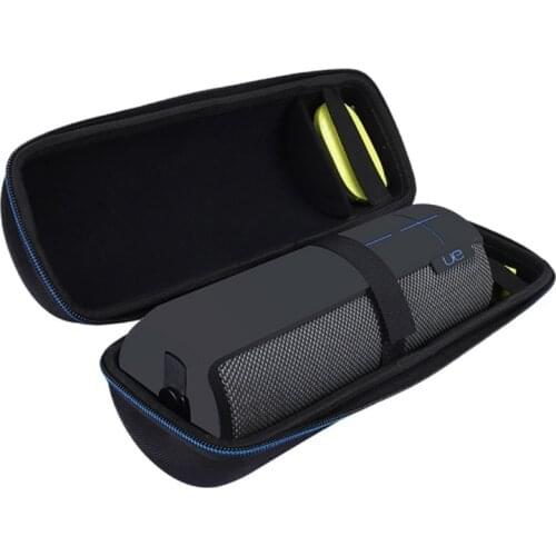 Travel Protective Case For UE BOOM1/2 megaboom Bluetooth Speaker Carry Pouch Bag Cover Case Extra Space For Plug&Cable