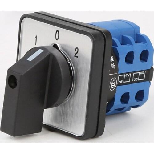 LW26-20/2 LW28 on-off-on switch 690V 20A 2 poles 3 position without plate elecrical changeover cam switch silver contact LW26-20