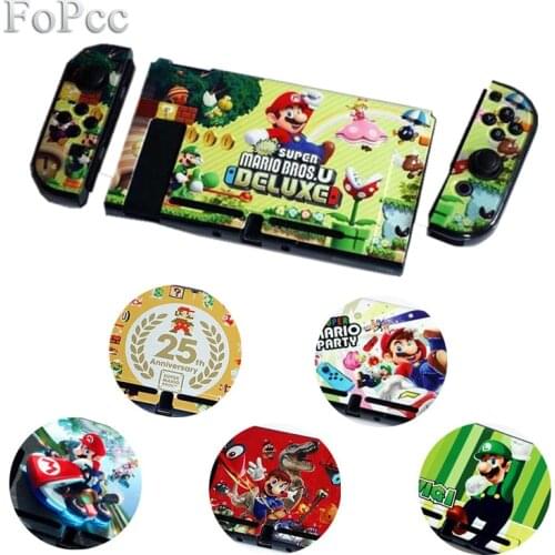 FoPcc NS Color Pattern Hard Crystal Protective Cover Shell Case for Nintend Switch