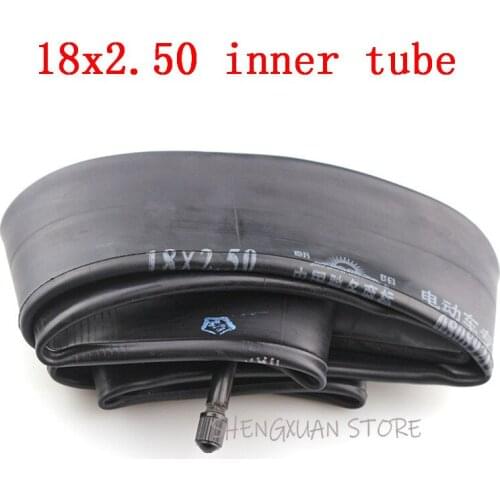 HOT SALE High performance18x2.50 inner tube with a Straight Valve fit many gas electric scooters and e-Bike
