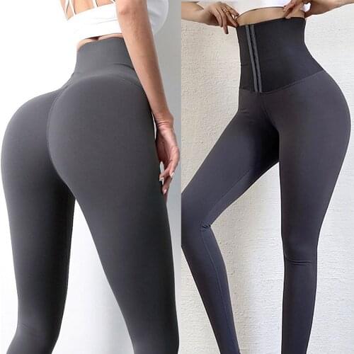 Yoga Pants Hook Women Stretchy Yoga Leggings High Waist Tights Sports Pants Push Up Running Women Gym Fitness Leggings