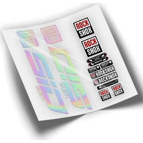 STICKERS FORK BICYCLE ROCKSHOX SID SELECT PLUS SL 2021 vinyl WP355