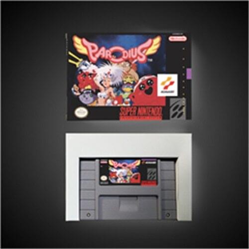 Parodius - Action Game Card US Version with Retail Box