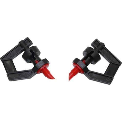 Agriculture 4 mm Thread Rotating Sprinkler Garden Fruit Tree Automatical Irrigation Mist Sprayer Greenhouse sprinkler 200 Pcs