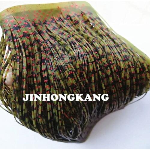 Fishing Lure Silicone Skirt Layers,Silicone Skirt Material for Tackle Craft, DIY Spinner, Rubber Jigs, Buzzbait-100