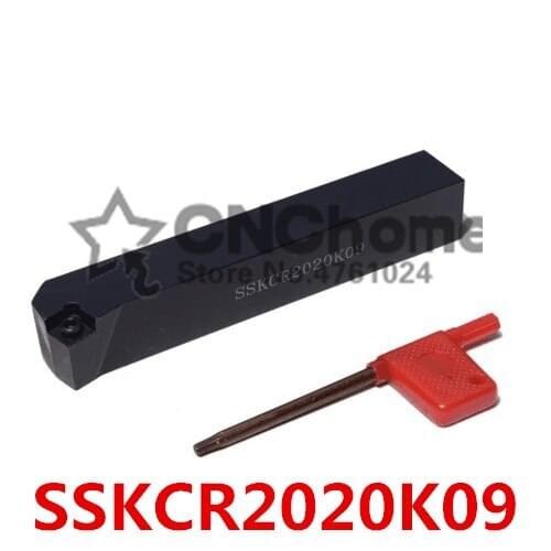 SSKCR2020K09/ SSKCL2020K09 Metal Lathe Cutting Tools Lathe Machine CNC Turning Tools External Turning Tool Holder S-Type SSKCR/L