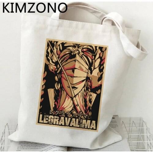 The Promised Neverland shopping bag eco jute bag shopping bolso reusable bag tote bolsas ecologicas boodschappentas sacolas