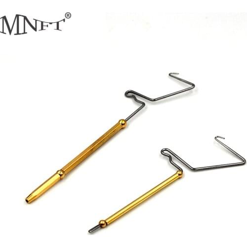 MNFT 1PCS Brass Whip Rotary Finisher With Built-In Half Hitch Fly Tying Fishing Tools