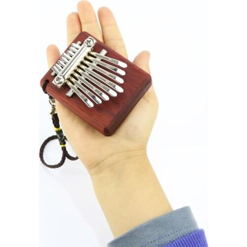 Funny Toy Portable Gift Wood Thumb Piano Mini Easy Apply Durable Musical Instrument Kalimba