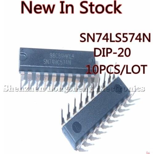 10PCS/LOT NEW SN74HC574N 74HC574 DIP-20 D-type trigger chip