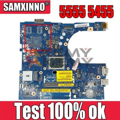 100% Working For Dell Inspiron 5555 5455 motherboard AAL12 LA-C142P REV:3.0 CN-0CD4HR 0CD4HR CD4HR Mainboard tested ok