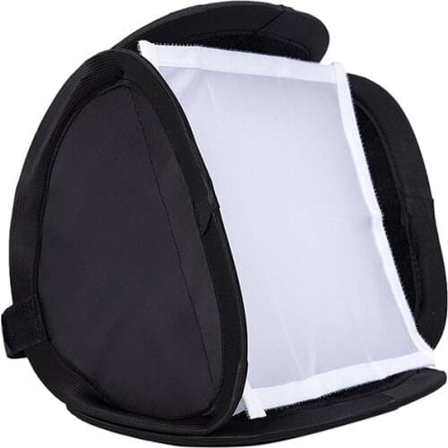 23*23cm Camera Flash Softbox Diffuser Portable Photo Diffuser Softbox Shooting Accessories for Camera Flash Speedlite Speedlight