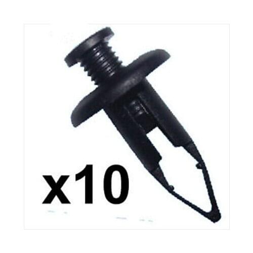 9mm For Hole Large Screw Fit Bumper Trim Clip Fixing x10