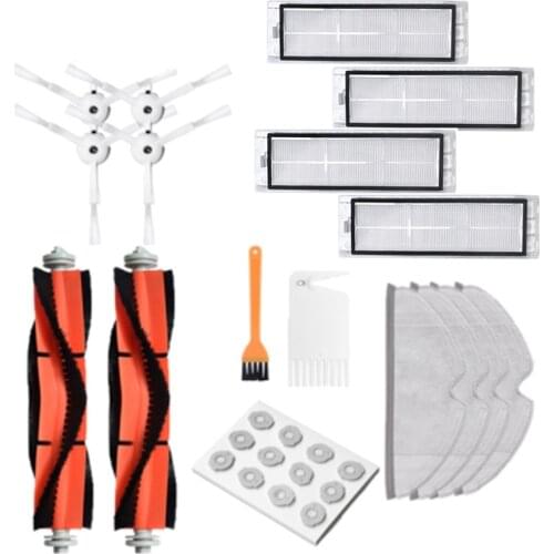 Promotion!Hepa Filter Mop Rag Brush for Xiaomi Mijia 1S Roborock S50 S55 S5 Max S6 MaxV Accessories Robot Vacuum Cleaner Parts