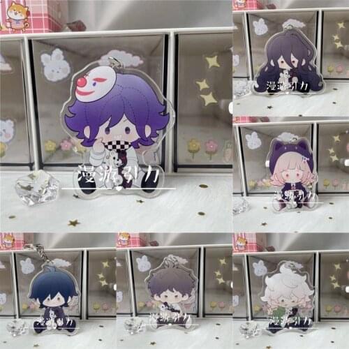 Danganronpa Acrylic Keychain Kokichi Oma Keyring Nagito Komaeda Acrylic Keyring Nanami ChiaKi Pendant