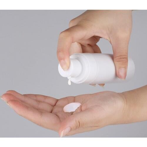 White 80ml/100ml/120ml/150ml 24Pcs Empty Lotion Pump PET Bottle, Skin Cream Refillable Bottles, Travel Mini Emulsion Bottles