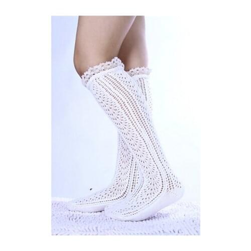 Free Shipping!2015 New Knitting Boot Socks Leg Warmers Women Lace Trim Flat Cuffs Down Knit Warmers Warm Socks