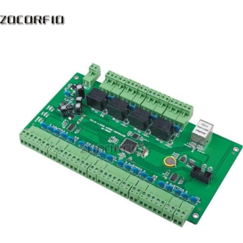 Four Door Network Access Control Panel Board With Software Communication Protocol TCP/IP Board Wiegand Reader for 4 Door Use