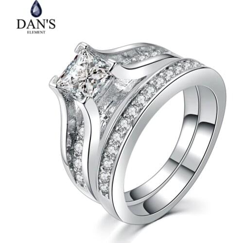 Женские серебряные кольца DAN'S ELEMENT China At AliExpress