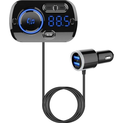 Wireless FM Modulator Transmitter FM Radio 3.1A USB Car Charger Handsfree Car Kit Wireless Aux Audio FM Transmiter