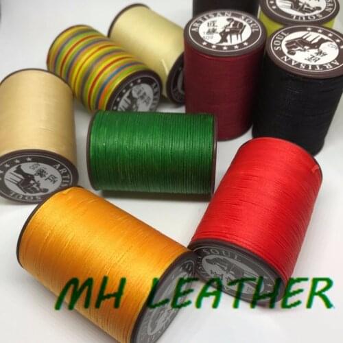 JH006 1.0mm Flat Waxed Thread Wax String for Leather Sewing