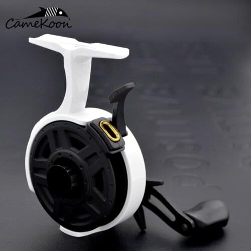 CAMEKOON FW500 Raft Fishing Reel Freefall 2.5:1 Left/Right Handed Retrieve Anti-Reverse Fly Fish wheel Inline Ice Fishing Reel