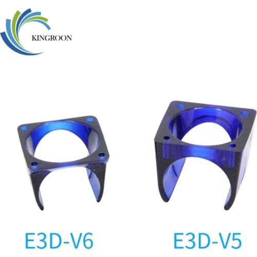V6 Fan Duct 3D Printers Parts DIY For Extrusion Injection Moulded Molding Housing Guard Extruder Cooling Holder Plastic KINGROON