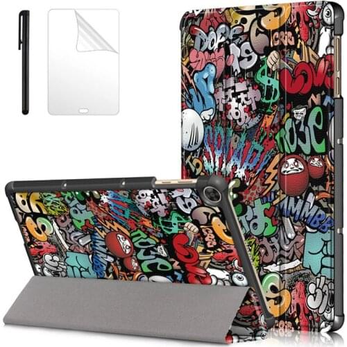 For Huawei MatePad T10 9.7 T10S 2020 PU Leather Magnetic Cover for Funda Tablet Huawei MatePad Mate Pad T10s 10.1 +FilmGift
