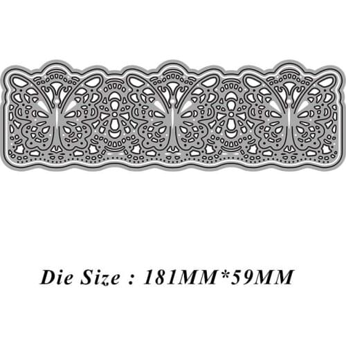 Butterfly Lace Metal Cutting Dies 2021 New Diy Molds Scrapbooking Paper Making Die Cuts Crafts