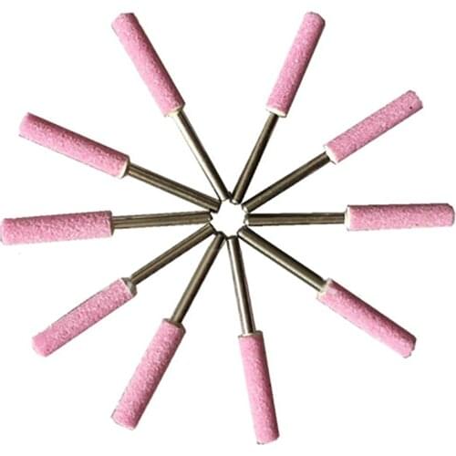 10pcs/set Grinding Stone Bit Metal Polishing Abrasive Chainsaw Sharpening Tool Set