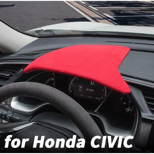 Interior decoration stickers Central control dashboard decoration modification accessories For Honda Civic 10th 17 2018 2019 20