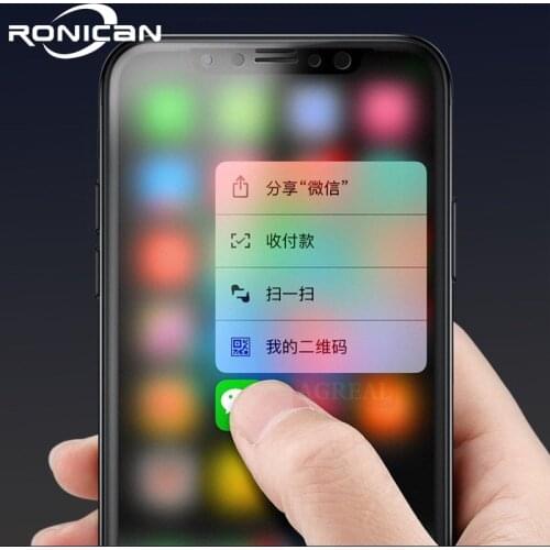 Full Cover Matte Tempered Glass For iPhone X XS Screen Protector Oleophobic Coating No Fingerprint Frosted 9H Toughened Glass