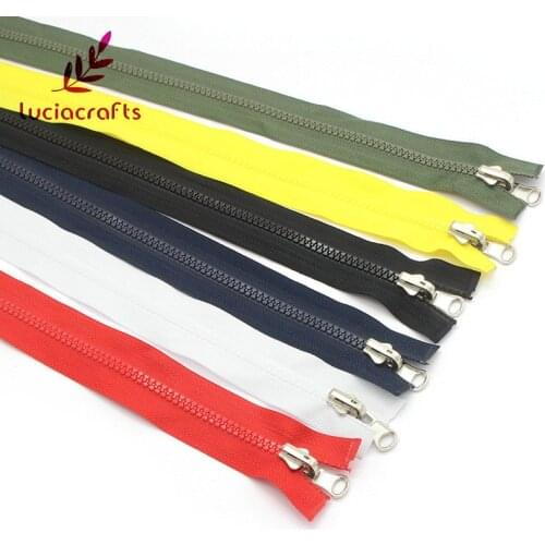 SALE Lucia crafts 1 piece 70cm Multi colors Resin Coil Zippers DIY Tailor Clothing Handmade Sewing Materials Accessories J1001