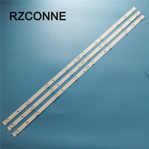 LED backlight strip 8 lamp for TCL L43F3800U ZX43JTX332M08A0 V0