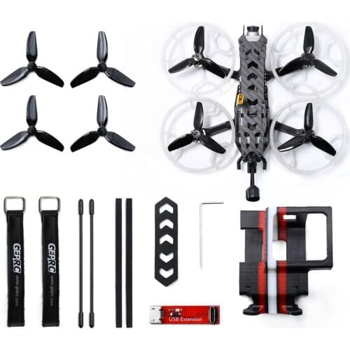 GEPRC CineRun HD3 STABLE PRO F7 BLHELI32 35A FPV Air Unit GR1404 3850KV 4S 155mm 3inch Cinewhoop Ducted Drone