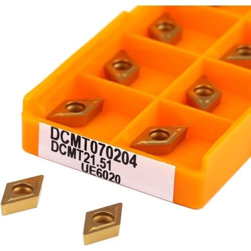 DCMT070208 US735 UE6020 VP15TF High quality Milling inserts CNC metal Carbide alloy blades Cutting Lathe tools Turning inserts