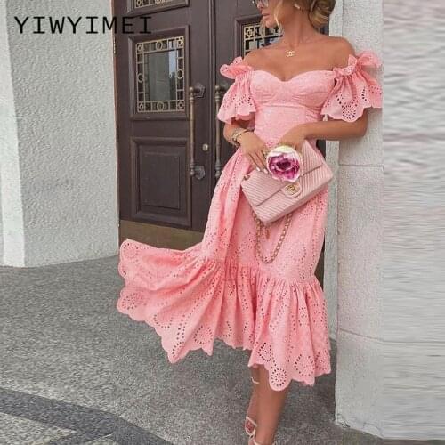 Свободные летние платья YIWYIMEI China At AliExpress