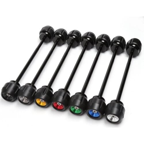 Motorcycle CNC Aluminum Alloy Front Wheel Axle Fork Crash Sliders Protection For Yamaha MT09 MT-09 MT09 2014 2015 2016 2017