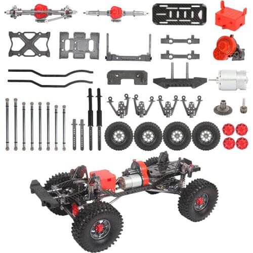 1/10 SCX10 Frame Full Metal Chassis Rc Remote Control Car Model Simulation Climbing Car Modification Kit RC Car