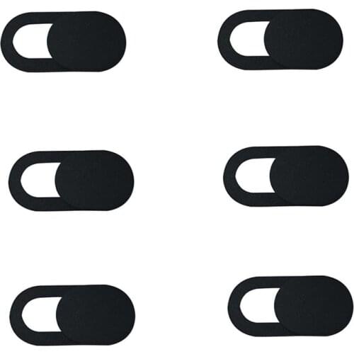 1 3 6PCS Web Cam Cover Shutter Magnet Slider Plastic Camera Cover for IPhone PC Laptops Mobile Phone Lens Privacy Sticke 2020New
