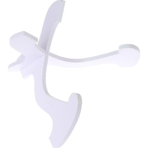 1pc Foldable Hardwood Guitar Bass Collapsible Holder Stand Ukulele Violin Collapsible Holder Guitar Accessories