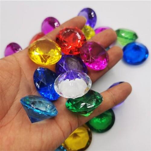 10Pcs 28.5*18.5mm Acrylic Diamond Shape Pawn Pieces For Board Games Accessories