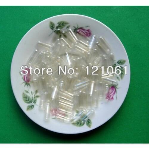 2# 5000pcs HALAL HPMC Plant Capsule!Clear-Clear Vegetarian Empty Capsules HPMC Vegetarien Capsules!(joined or seperated capsule)